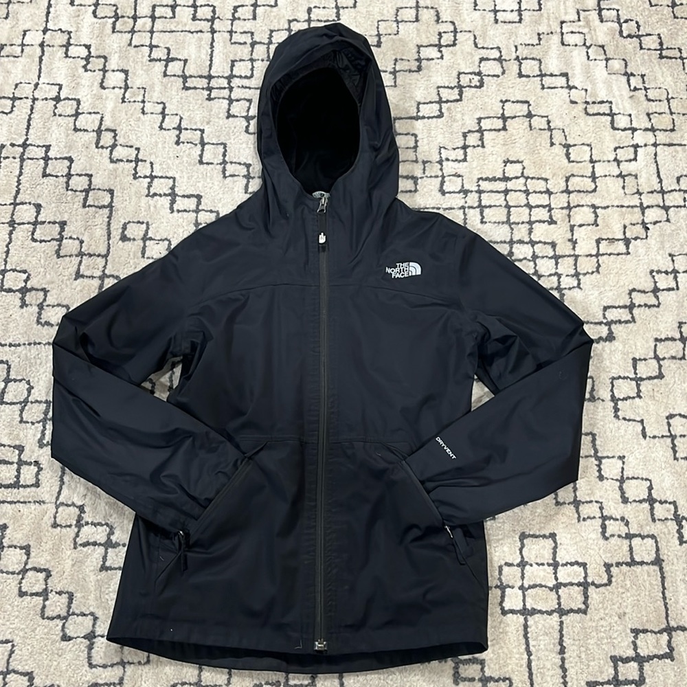 The North Face girls jacket. Size medium.